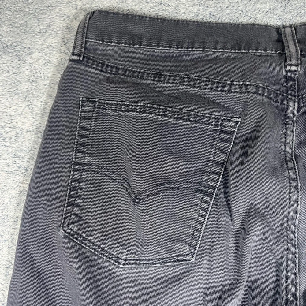 Levis 541 Athletic Taper‎ Jeans Mens 36x30 Gray Denim Pants 541-1120
